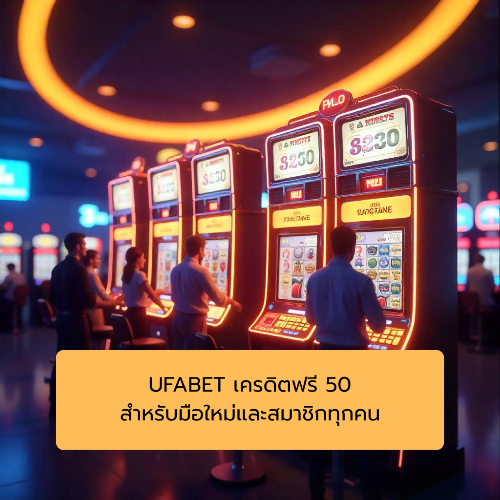 UFABET เครดิตฟรี 50 สำหรับมือใหม่และสมาชิกทุกคน
